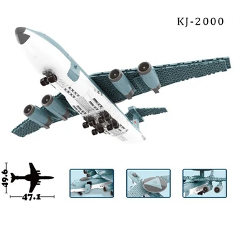 Bloki 472шт wojskowa seria Gunship Fighter J15 J20 WZ10 montaż Moc modelu samolotu blok zabawki dla dzieci, prezenty