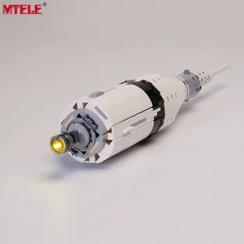 MTELE marki LED Light Up Kit Toy, aby uruchomić Apollo Saturn V Compatile z 21309 NO Building Block Model