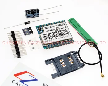 DIY KIT GSM GPRS 900 1800 Mhz usługa krótkich wiadomości m590 SMS moduł do projektu dla Arduino teledetekcji sygnalizacji