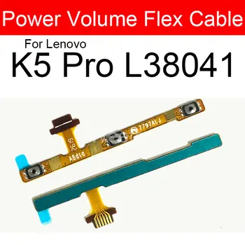 Power Volume Flex Kabel Do Lenovo K5 Pro L38041 Power&Volume Button Flex Ribbon Naprawa Części Zamienne