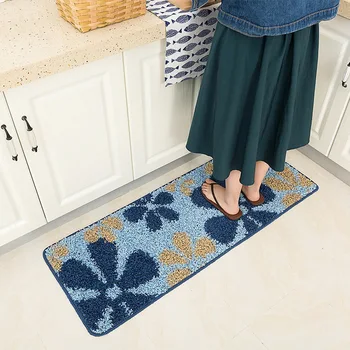Zagęszczanie kuchnia mata drukowane kuchenne, dywany nowoczesne maty do kuchni, łazienka dywan dywanik przedpokój geometryczny maty do kąpieli