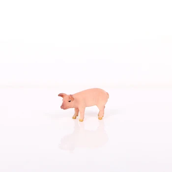 5 szt./kpl. świnia zwierząt modelu PVC symulacja farmy zwierząt model figurka dla dzieci zabawki Edukacyjne kolekcja dekoracji lalki