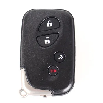 Wymiana Dandkey Remote Shell Case Fob Car Key Cover 4 przyciski do Lexus GS430 ES350 GS350 LX570 IS350 RX350 IS250 key shell