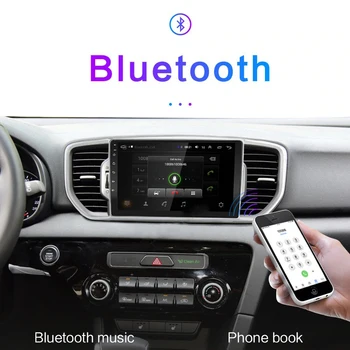 2G+32G 2 din Android 9.1 radio samochodowe do KIA Sportage 4 2016 2017 2018 samochodowy multimedialny Odtwarzacz wideo Nawigacja GPS WIFI Bluetooth