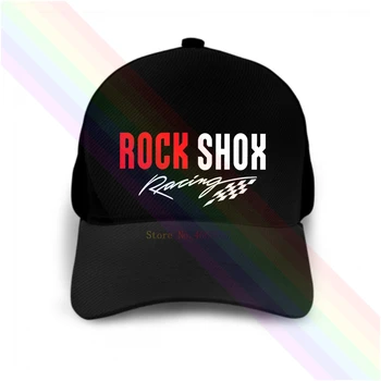 RockShox Rock Shox MTB Racing Logo 2020 najnowsza Czarna popularna czapka z daszkiem czapki unisex
