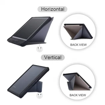 Płaski flip stand PU skórzane etui dla Kobo Forma 8.0 Inch 2018 ReleaseLuxury Magnetic Smart Tablet Funda Cover