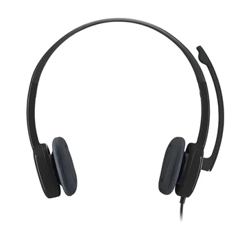 Słuchawki Logitech H151 słuchawki stereofoniczne z wieloma urządzeniami z wbudowanym systemem 1,8 m do 3,5 mm audio