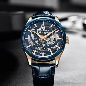 2020 nowy projekt PAGANI męskie zegarek mechaniczny szkielet zegarek męskie luksusowe zegarki automatyczne męskie wodoodporny Relogio Masculino