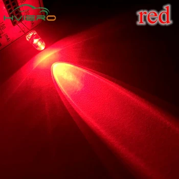 1000szt okrągłe 5 mm biały niebieski żółty zielony czerwony dioda Led Smd Mix Kit super jasny przezroczysty promieniujące wodę przezroczysty światło lampy diody