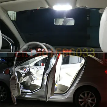 Wnętrza led reflektory samochodowe do peugeot 308 mk2 hatchback 308 sw mk2 kombi akcesoria samochodowe bagażnika światło tablicy rejestracyjnej światło 10 szt.