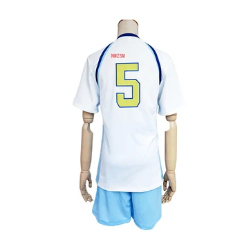 Хайкю!! Budowany korai Hoshiumi mundurki szkolne koszulka spodenki cosplay kostium Haikiyu siatkówka zespół Jersey odzież sportowa
