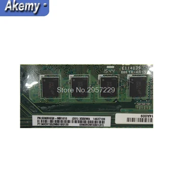Akemy X550WA płyta główna laptopa 4G RAM E1-2100 procesor do Asus X550WAK X550WE X550W Test druku płyty głównej X550WA test płyty głównej w ok