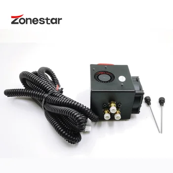 ZONESTAR 3D Printer Update Three Extruder Optional 3-IN-1 OUT 3-IN-2-OUT 3-IN-3-OUT 24V HOTEND Mix Color 3D głowica