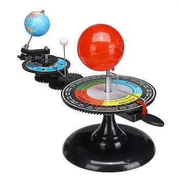 Model Układu Słonecznego Diy Glob Ziemia, Słońce, Księżyc Orbitalny Planetarium Edukacyjne Dla Dzieci Zabawki Dla Dzieci Astronomia Nauka Zestaw Szkoleń