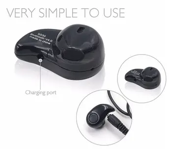 Mini ultra-mały bezprzewodowy S530 V4.0 stereofoniczny zestaw słuchawkowy Bluetooth słuchawki douszne urządzenia telefoniczne