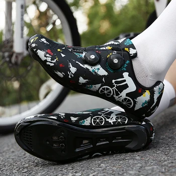 Jazda na rowerze buty dla mężczyzn sapatilha ciclismo mtb Sport Triathlon wyścig rowerowy buty odkryty profesjonalny damski rower MTB buty do biegania