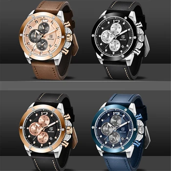 2020 nowy Relogio Masculino BENYAR top luksusowej marki zegarków mężczyzna zegarek wielofunkcyjny zegarek Kwarcowy zegarki sportowe męskie chronograf zegarek