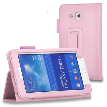 Samsung Samsung Galaxy Tab 3 Lite T110 Skórzane Etui Smart Cover Dla Samsung Galaxy Tab 3 7.0 T110 Pokrywa Ochronna