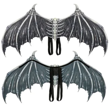 Halloween wampir nietoperz skrzydła ozdoby 3D Skrzydła cosplay Demon kości Skrzydła ubrać akcesoria do kostiumów Karnawał impreza dla dorosłych