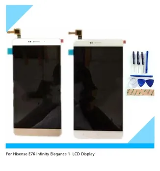 Nowy Hisense E76 Infinity Elegance 1 wyświetlacz LCD digitizer ekran dotykowy w zbieraniu Darmowa wysyłka