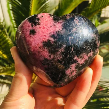 Naturalny kwarc kamień Kryształowe serce dekoracje do domu