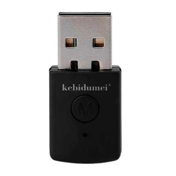 Kebidumei Hot 3.5 mm Bluetooth USB Bluetooth Dongle USB Adapter 3.3 x 1.6 x 0.8 cm na PS4 stabilna wydajność słuchawki Bluetooth