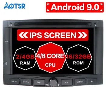 Android 9.0 PX5 32 GB samochodowy odtwarzacz DVD do Citroen Berlingo Peugeot Partner Auto Radio FM RDS stereo GLONASS audio video multimedia