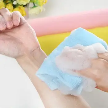 Surelife 5szt piękno skóry tkaniny peeling tkaniny do mycia japońskie ręcznik do mycia ciała nylon ręcznik polerowanie skóry ręcznik